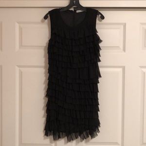 Instant vintage ruffle dress
